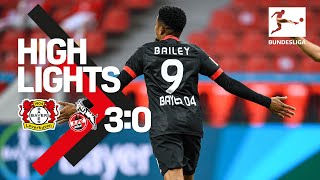 Derbysieg – Bailey trifft doppelt | Bayer 04 Leverkusen - 1. FC Köln 3:0 | Highlights & Stimmen