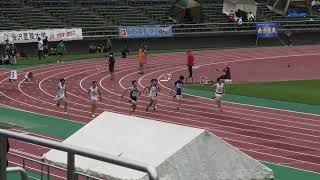 北日本インカレ2022　男子十種競技 100m　皆川、鈴木　20220702