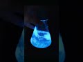 GrowPro System (by PyroFarms) flask swirl - natural bioluminescence from algae