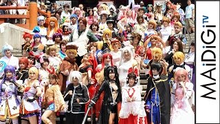 世界コスプレサミット2016　酷暑の中、名古屋・大須観音から各国代表がパレード　1000人以上の一般コスプレーヤーも　#Cosplay　#event