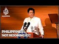 Marcos says Philippines will not rejoin the ICC