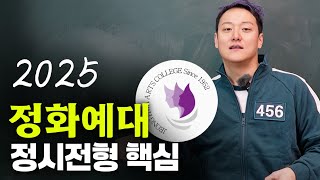 2025 정화예대 정시전형 간단정리💡 | 연기덕후 |  송파연기학원