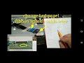 How to change Lcd panel ribbon to cable wire.