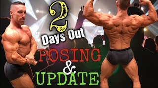 2 days out from the 2019 IFBB Pro Dennis James Classic in Germany - UPDATE \u0026 POSING