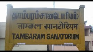 [4k] Tambaram Sanatorium | தாம்பரம் சானடோரியம் | ताम्बरम सानटोरियम | #chennai #train #vlog #4k