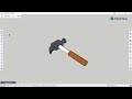 how to design a hammer in sketchup