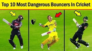 Top 10 Most Dangerous Bouncers In Cricket History Ever | Cricket Bouncers