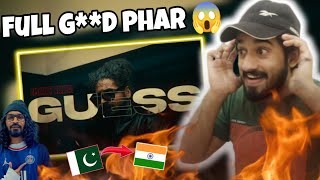 Pakistani Reaction on EMIWAY - GUESS (OFFICIAL MUSIC VIDEO) | NASHAIRI BAWA | REACTION VIDEO