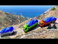 konvoi offroad turun gunung gta 5 mod