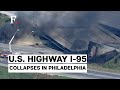 Critical US Highway Collapses in Philadelphia, Repair 