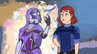 MASS EFFECT animatic comic dub [Quarian Princess??]