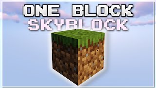Minecraft One Block, Skyblock... But its Hardcore #1