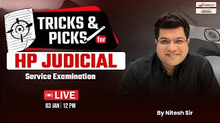 Tricks and picks to Crack Himachal Pradesh judiciary Exam| How to prepare For HP Judiciary |Strategy