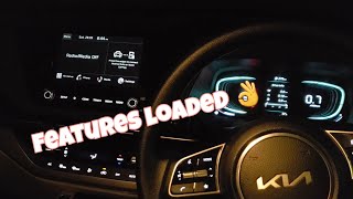 Infotainment System Review Of Kia Carens | Prestige Plus | Features loaded 🔥