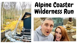 4K - Wilderness Run Alpine Coaster - Banner Elk, NC - POV \u0026 Review