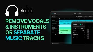 How To Remove Vocals & Instruments or Separate Music Tracks In Any Song Online For Free Using AI 🎵