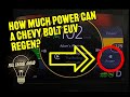 Chevy Bolt EUV: How Fast Can It Regen Charge? #shorts