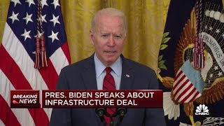 President Joe Biden: Bipartisan agreement will create millions of American jobs