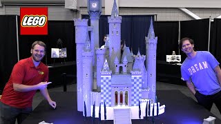 Huge LEGO Disney Cinderella Castle