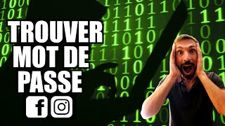 TROUVER UN MOT DE PASSE FACEBOOK,INSTAGRAM, GOOGLE EN 10 SECONDES - TUTO HACKING