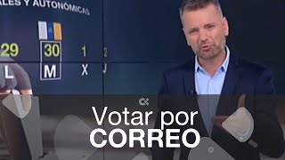 Pasos a seguir para ejercer el voto por correo