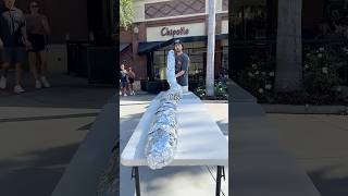New World's Largest Chipotle Burrito