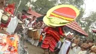 Veerakali Theyyam (Travel Kannur Kerala Videos)