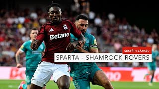 SESTŘIH: Sparta - Shamrock 4:2. Divoká odveta! Letenští jdou v LM dál