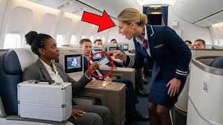 Flight Attendant Blocks Black Woman From First Class — Seconds Later, She Cancels the Flight