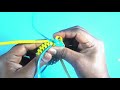 how to make round shape key chain form plastic wire ರೌಂಡ್ ಶೇಪ್ ಕೀಯಿ ಚೈನ್ key chain diy