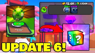 2 AREAS, LUCKY BLOCK, CRYSTAL EGG - UPDATE 6 | Pet Mine