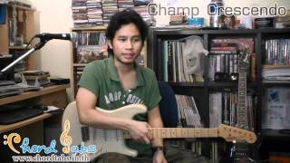 Champ Crescendo ถ้ายังรัก Intro Guitar Demonstration