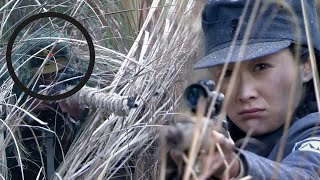 Japanese snipers think they have the upper hand, unaware of Eighth Route snipers targeting them.