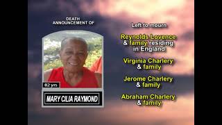 Mary Cilia Raymond long