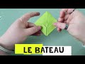 origami 9 chapeau bateau