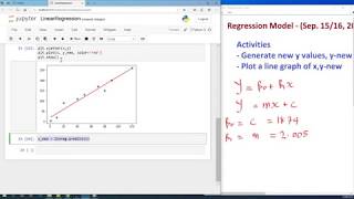Lesson 4 - Linear Regression Model Fitting in Python