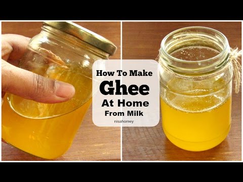 Ghee : How To Make Ghee At Home From Milk Cream - Clarified Butter - The Traditional Ayurvedic Way Ghee : How To Make Ghee At Home From Milk Cream - Clarified Butter - The Traditional Ayurvedic Way