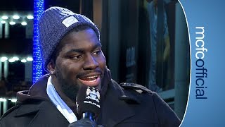 NFL hits City Square | Oakland Raiders Menelik Watson