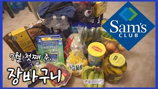 [미국일상 vlog] 샘스클럽 장보기 하울 / sam's club 장바구니 하울