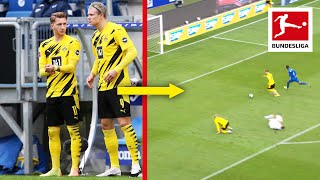 Reus & Haaland Combine as Super Subs with Goal & Assist