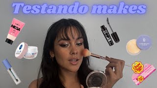 TESTANDO MAKES - Vult, Nívea, Glambeauty, MineralBeauty, Belliz…