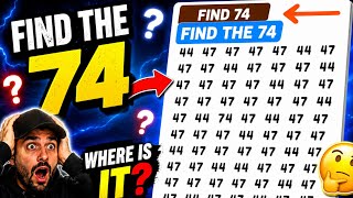The Hidden 74 Test That Confused Millions 🤔