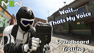 The Voice Thief - MWII Soundboard Trolling