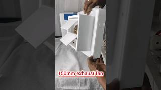 150mm briskair exhaust fan  Crompton awesome #shorts #unboxing