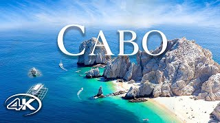 FLYING OVER CABO (4K UHD) | Beautiful Nature Scenery with Relaxing Music | Video Ultra HD