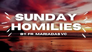 Second Sunday of Easter  Divine Mercy Homily, 11 04 2021, Sunday Homilies by Fr Mariadas VC