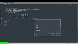 Building a Simple Interest Rate Calculator using Javascript and Html