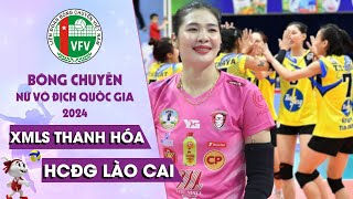 🔴Trực Tiếp | XMLS THANH HÓA vs HCĐG LÀO CAI | BÁN KẾT Giải Bóng Chuyền Nữ VĐQG Vòng 2