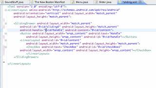 Android Application Development Tutorial 81 SlidingDrawer Example YouTube