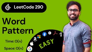 LeetCode 290 Solution in Hindi | Word Pattern | Leetcode Bootcamp